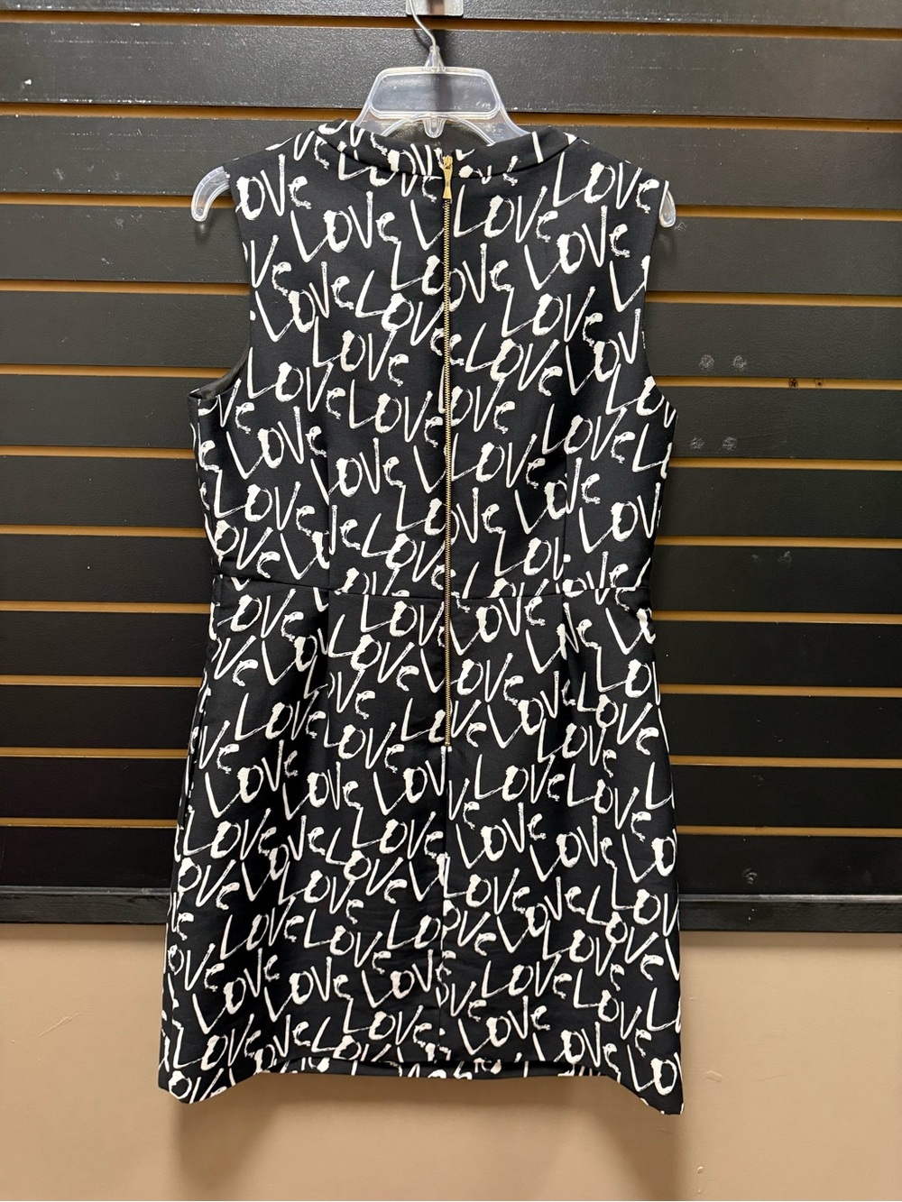 Kate Spade Mindy Love Print Sheath Dress Size 12 Like New - Picture 4 of 5